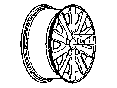 Buick Terraza Spare Wheel - 9595327