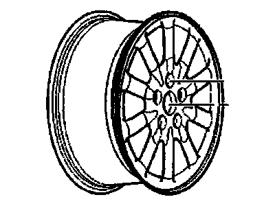 2005 Buick Terraza Spare Wheel - 9595325