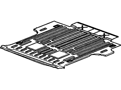 GM 20867259 Panel, Rear Floor