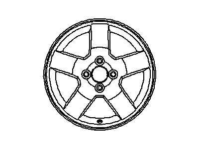 Pontiac G3 Spare Wheel - 95905459