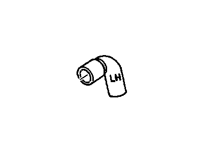 12558998 GM Connector, Secondary Air Injection Pipe Illustration 1 of 1