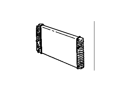 1998 Oldsmobile Aurora Radiator - 52476569