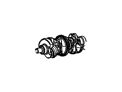 GM 12594074 Engine Crankshaft