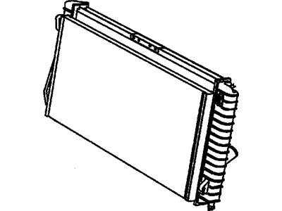 Oldsmobile Aurora Radiator - 52476569