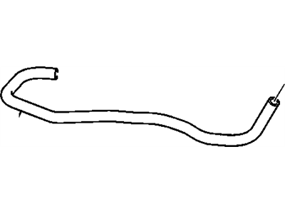 GM 20952434 Hose, Fuel Tank Filler Vent