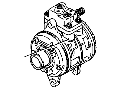 GM 12367704 Air Conditioner Compressor (Remanufacture)