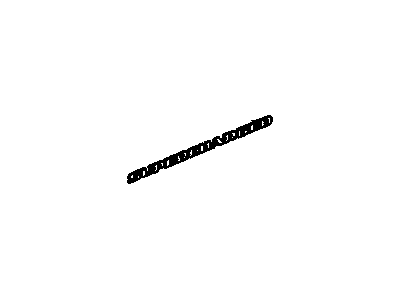 GM 15810646 Front Side Emblem Nameplate