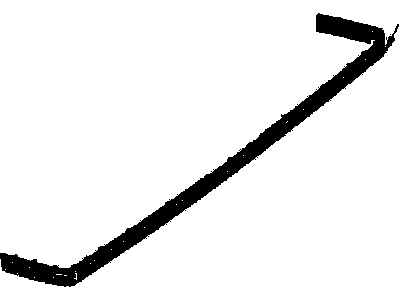 GM 25518940 Strip,Rear Bumper Rubber