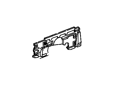 GM 10276503 Panel, Front Wheelhouse Lower Center