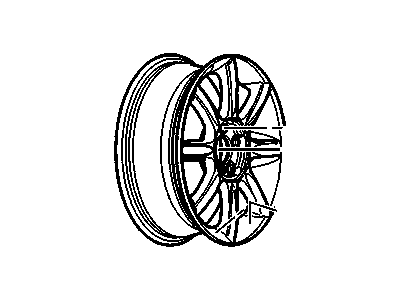 Buick Allure Spare Wheel - 9596398