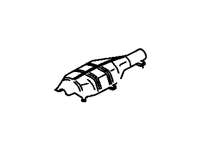 1998 Oldsmobile Achieva Exhaust Heat Shield - 22638297