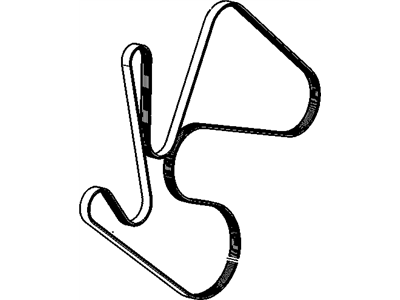 GMC Drive Belt - 12656797