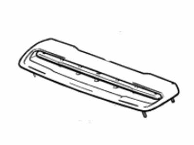 GM 84520314 Vent Assembly, Hood Ornamentation *Exterior Brim