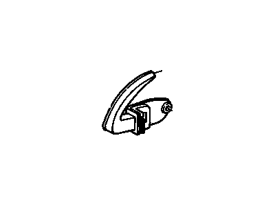 GM 10170797 DUCT, Side Window Defroster
