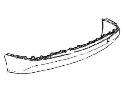 GM 84861055 Fascia, Rear Bpr Lwr