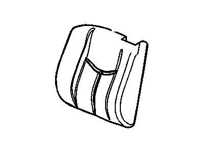 GM 19330726 Pad,Driver Seat Back