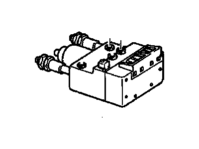 GMC G2500 ABS Control Module - 12477669