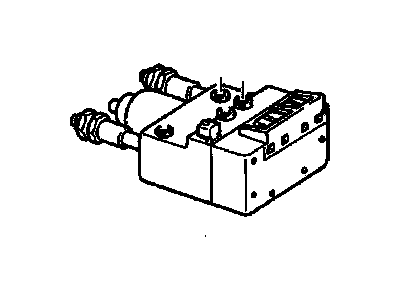 1993 Chevrolet G30 ABS Control Module - 12477669