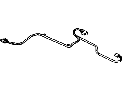 GM 15357661 Harness Asm,Rear Window Inside Sunshade Control Module Wiring