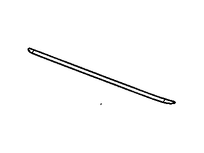 GM 22862991 Weatherstrip Assembly, Front Side Door (Door Side)