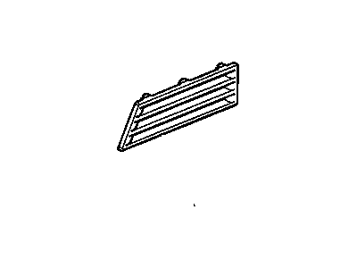 GM 15805429 Grille, Air Inlet *Ebony
