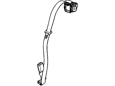 2005 Chevrolet Cobalt Seat Belt - 19180954
