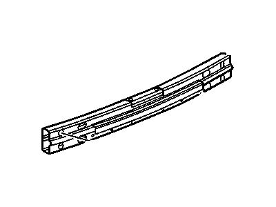 GM 15950658 Bar Assembly, Rear Bumper Imp