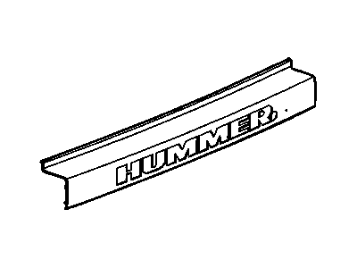 2008 Hummer H2 Bumper - 89026784