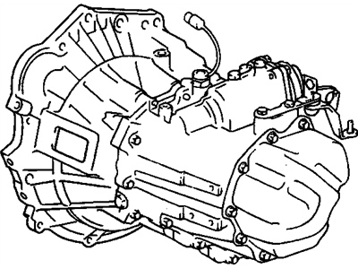 2009 Pontiac Vibe Transmission Assembly - 88975035