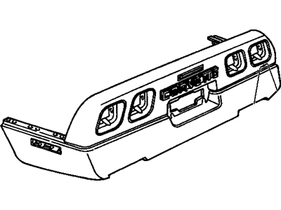 1995 Chevrolet Corvette Bumper - 10261523