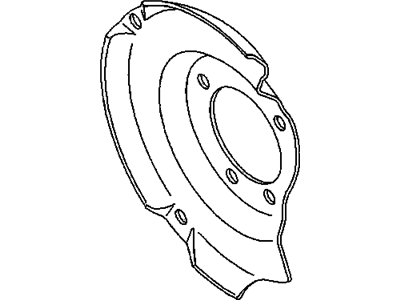 GM 21012316 Shield,Rear Brake