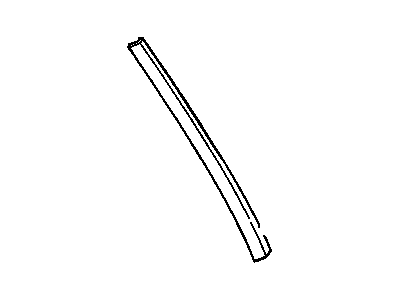 GM 20596840 Cover, Quarter Vent Window Hinge *Black