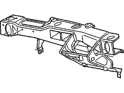 GM 12532562 CARRIER, Instrument Panel