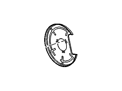 GM 22810891 Shield, Front Brake