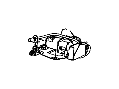 GM 20827740 Compressor Assembly, Rear Air Spring