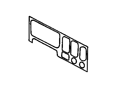 GMC K1500 A/C Switch - 16138520