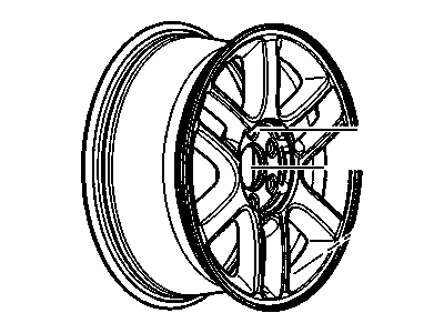 GMC Envoy Spare Wheel - 9595872