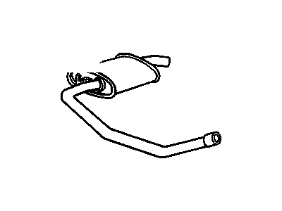 Oldsmobile Calais Muffler - 22545677