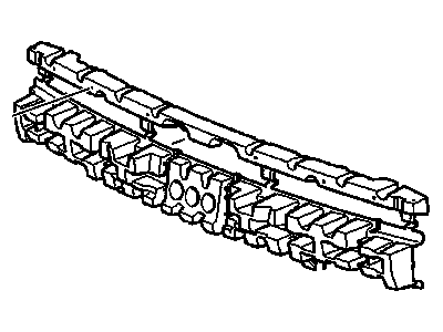 GM 20812485 Absorber Assembly, Rear Bumper Energy