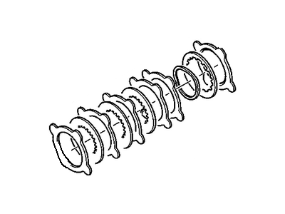 GM 12471408 Disc Set,Locking Differential Clutch