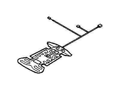 Saturn Astra Seat Heater Pad - 13114987