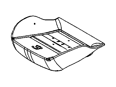 GM 13227424 Pad,Front Seat Cushion