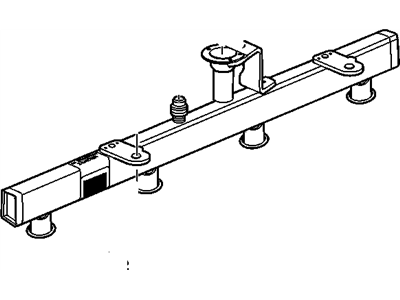 Buick Rainier Fuel Rail - 12592186