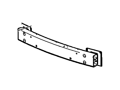 GM 25901039 Bar Assembly, Front Bumper Imp