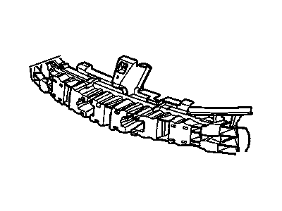 GM 20830367 Absorber, Front Bumper Energy