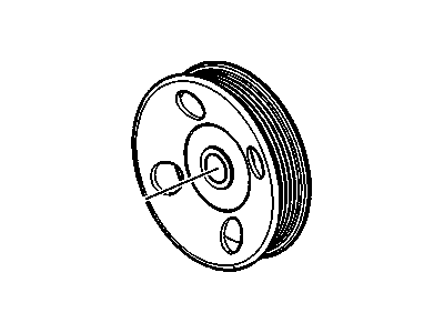 GM 12604687 Pulley Assembly, P/S Pump