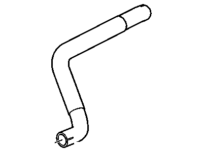 2008 Saturn Aura Radiator Hose - 25807086