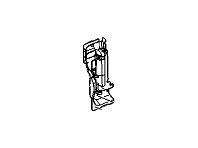 GM 15256805 Reinforcement Assembly, Body Hinge Pillar Inner Panel Lower