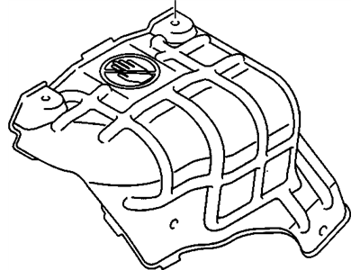 Chevrolet Tracker Exhaust Heat Shield - 91176429