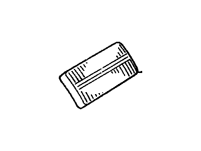 GM 94845807 Cover,Brake Pedal